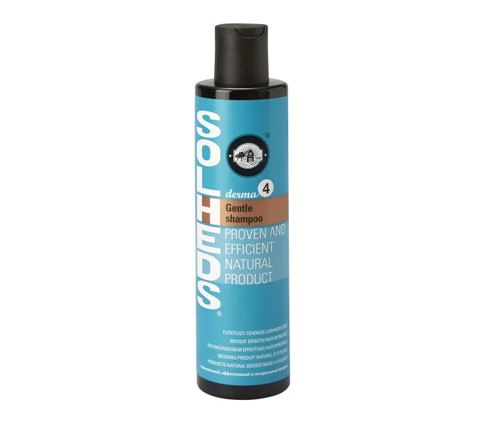 solheds derma4 gentle shampoo 250ml2 kuva