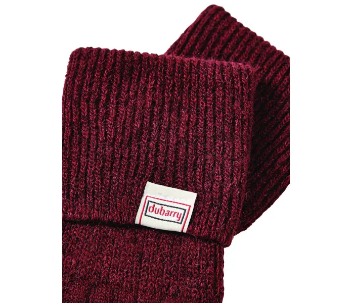 Dubarry alpaca villasukat viinipunaiset 3 kuva