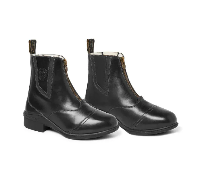 Mountain Horse Aurora winter zip pa jodphurs musta kuva