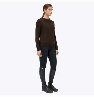 Cavalleria Toscana Crew Neck Merino Wool Knit Sweater image