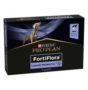 Purina PRO PLAN® Canine FortiFlora® Probiotika mjölksyrebakterier för hund image