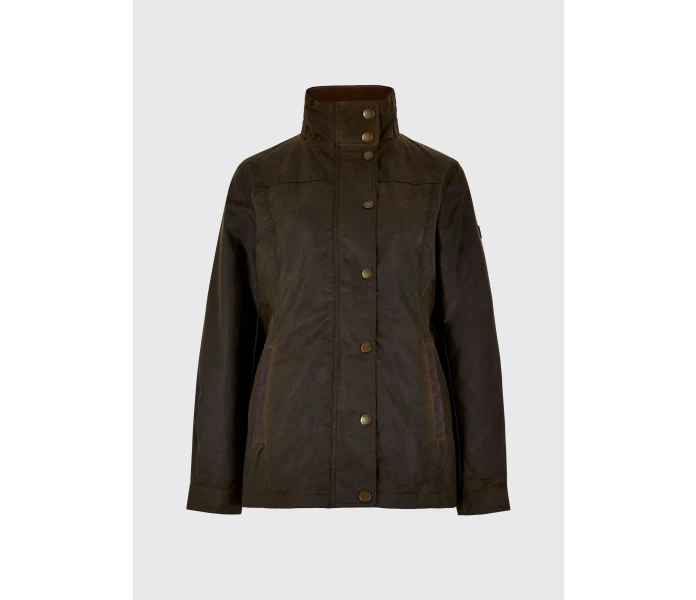 ladies waxed jacket olive mountrath 351709 1 c42ab642 64a7 4010 8019 55248d5b02cf kuva