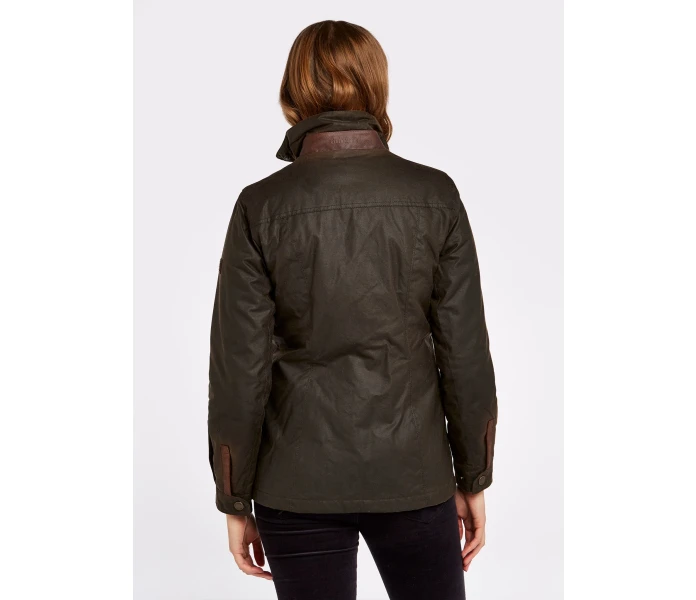 ladies waxed jacket olive mountrath 351709 5 kuva