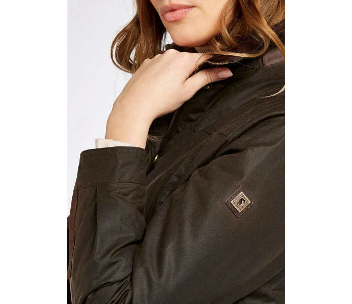 ladies waxed jacket olive mountrath 351709 7 kuva