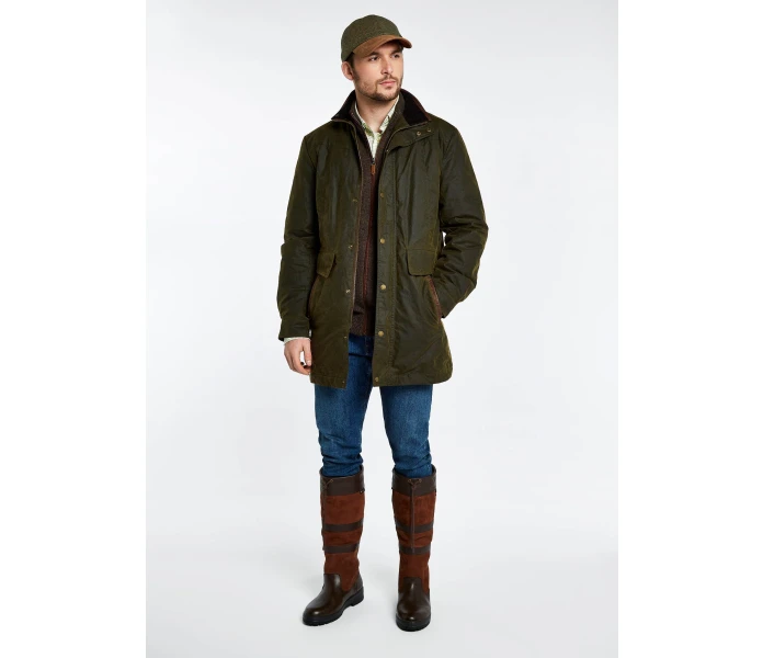 mens wax jacket olive chalkhill 432909 2 kuva