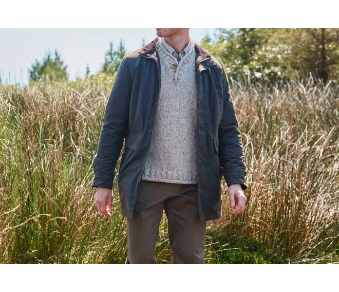 mens wax jacket olive chalkhill 432909 3 kuva