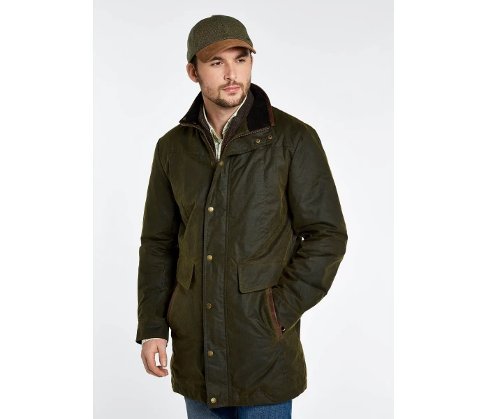 mens wax jacket olive chalkhill 432909 4 kuva