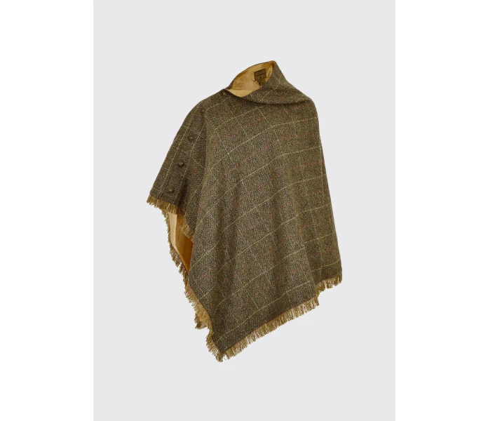 ladies tweed poncho thistle hazelwood 354468 1 image