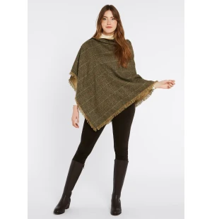 Dubarry Hazelwood Tweed Poncho - Thistle image
