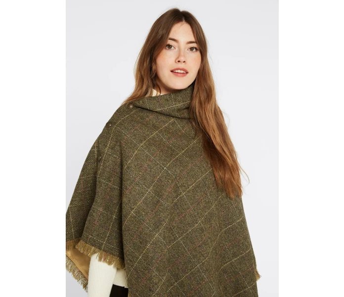 ladies tweed poncho thistle hazelwood 354468 5 image