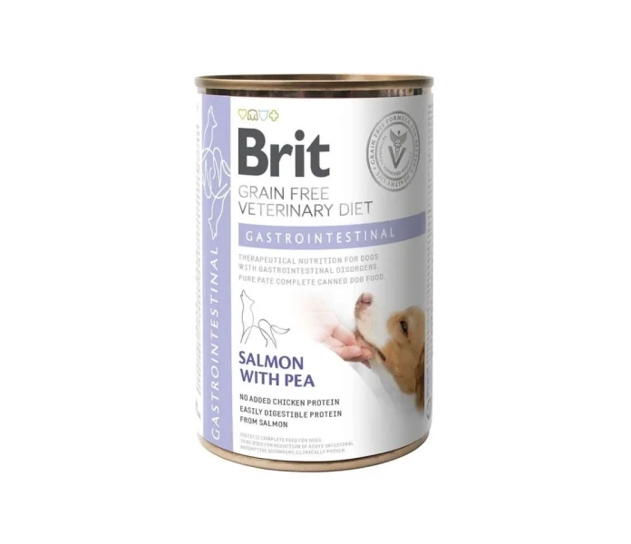 brit gf veterinary diets dog can gastrointestinal 400 g az f9 kuva