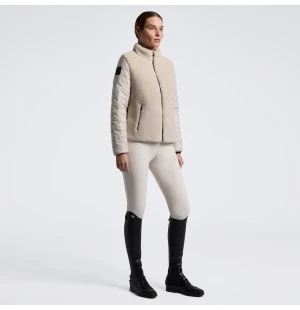 Cavalleria Toscana Teddy Fleecetakki Nylonyksityiskohdilla ja Vetoketjulla kuva