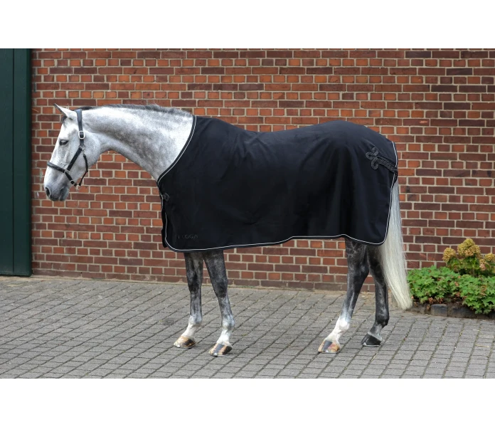Wool Blanket Black Silver AD9 kuva