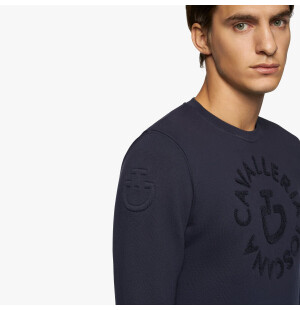 Cavalleria Toscana crew neck sweatshirt för män image
