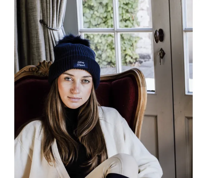 Kentucky pompom beanie navy  image