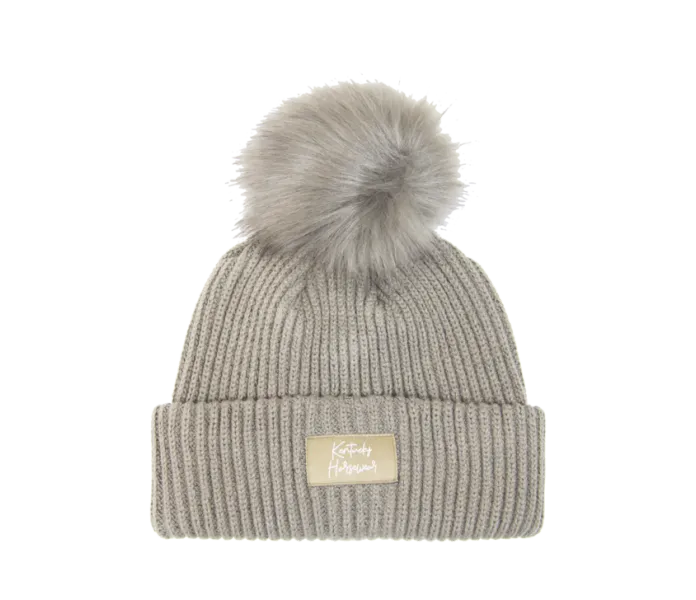 Kentucky pompom pipo beige image